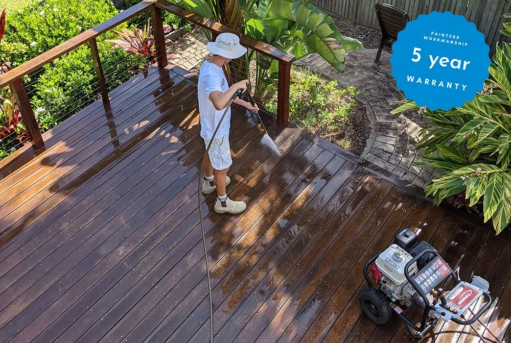 High pressure cleaning NIce Smooth Painting Noosa SUnshine Coast guarantee 5 years 1920w